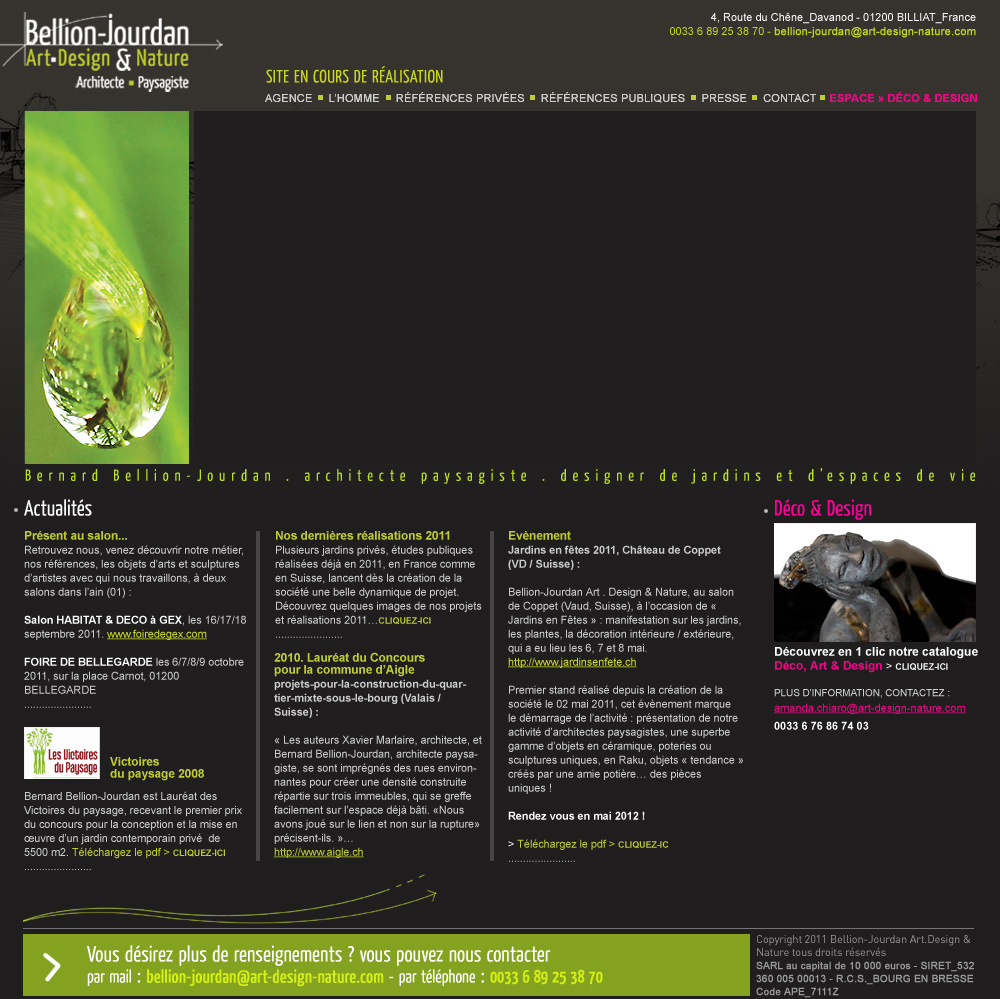 Bellion-Jourdan, Art-Design & Nature